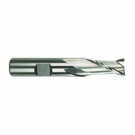 End Mill, Center Cutting Regular Length Single End, Series 1898G, 38 Cutter Dia, 2516 Overall